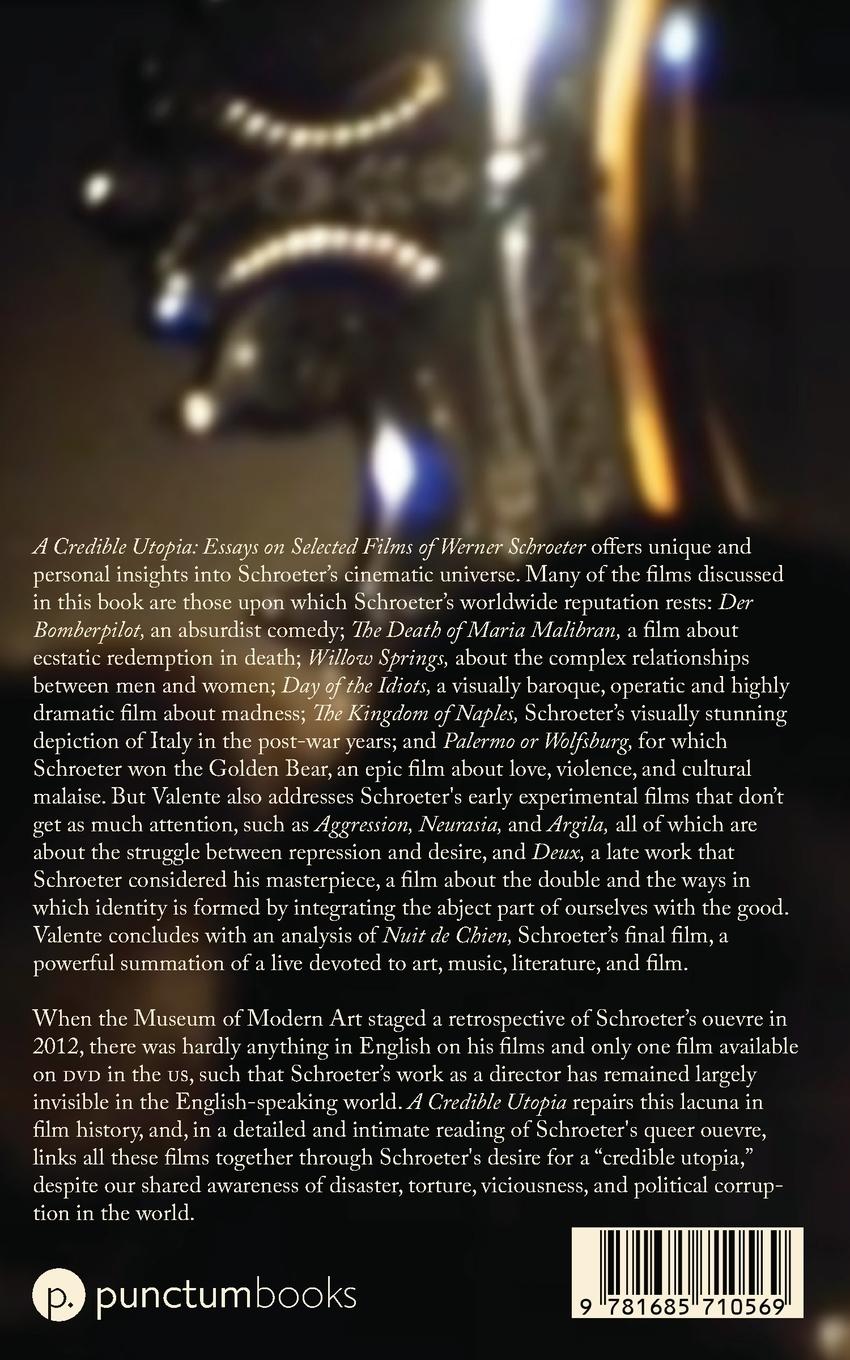 Rückseitencover A Credible Utopia