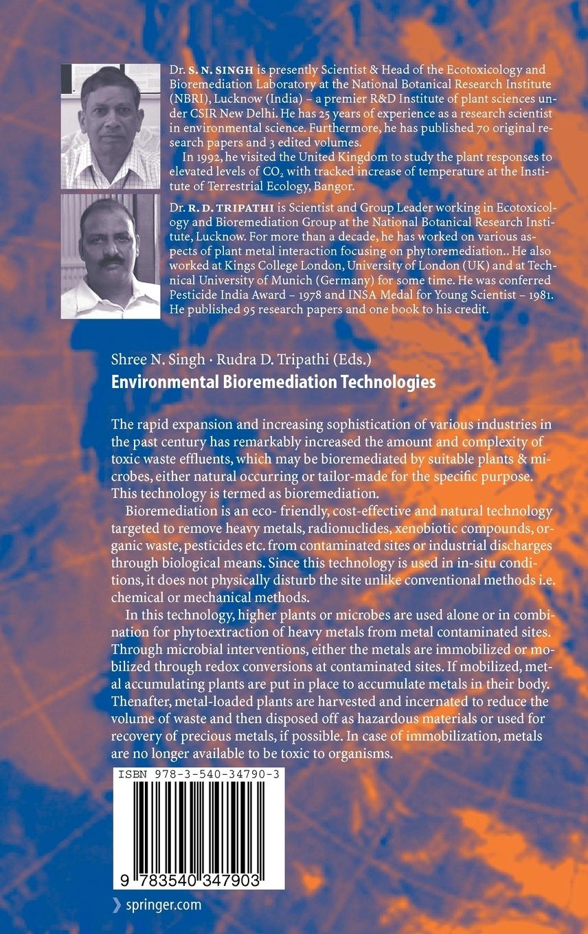 Rückseitencover Environmental Bioremediation Technologies