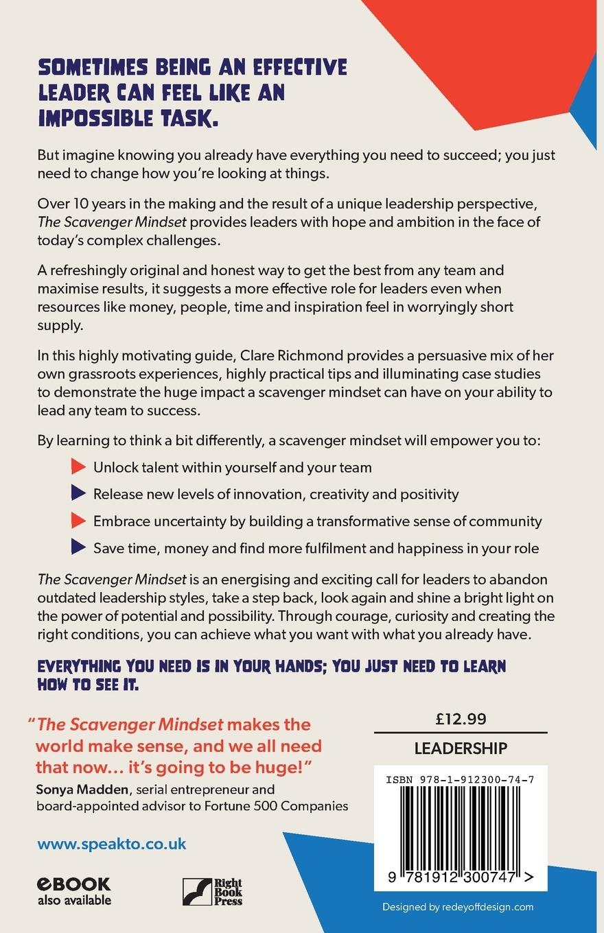 Rückseitencover The Scavenger Mindset