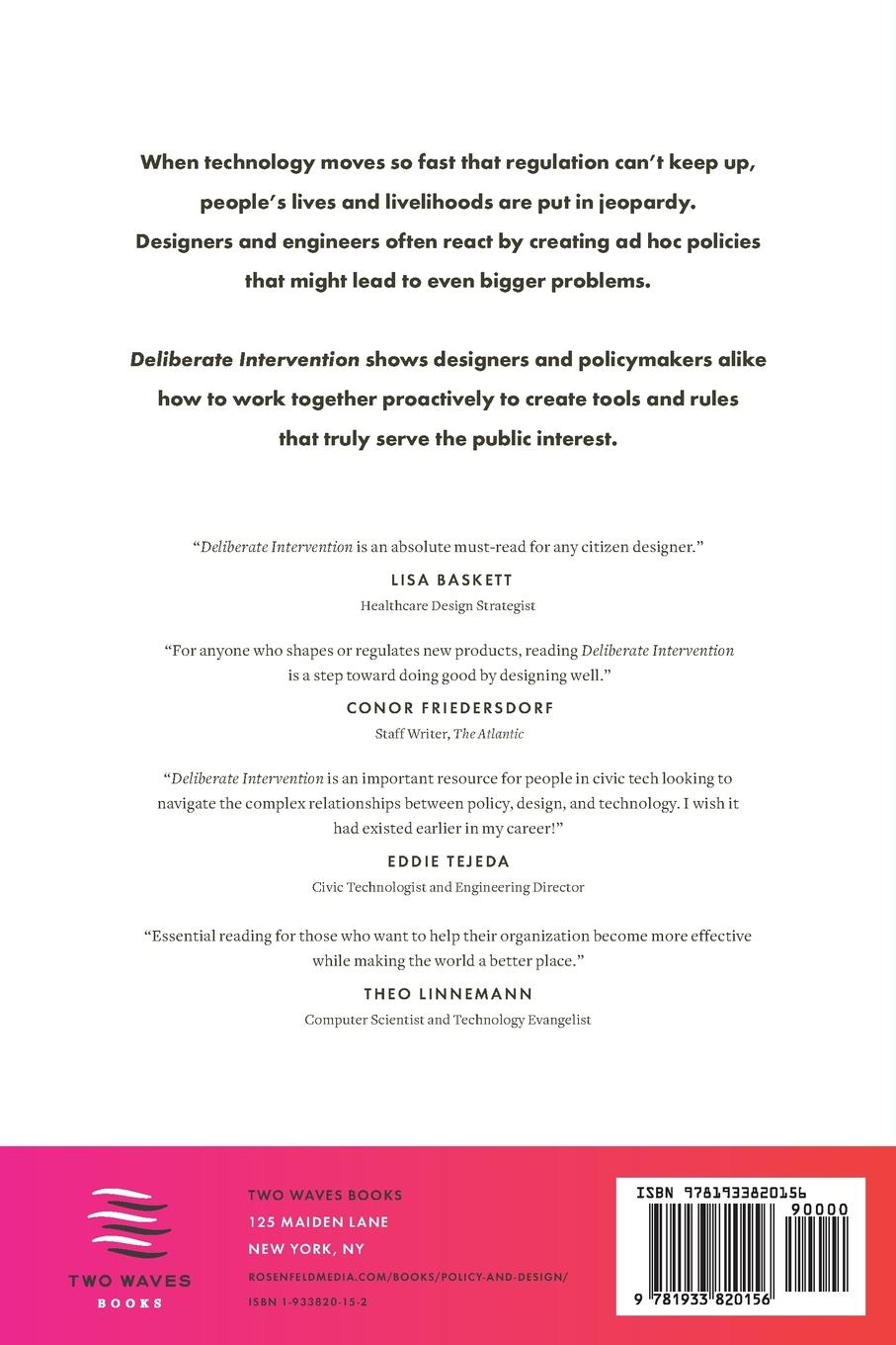 Rückseitencover Deliberate Intervention