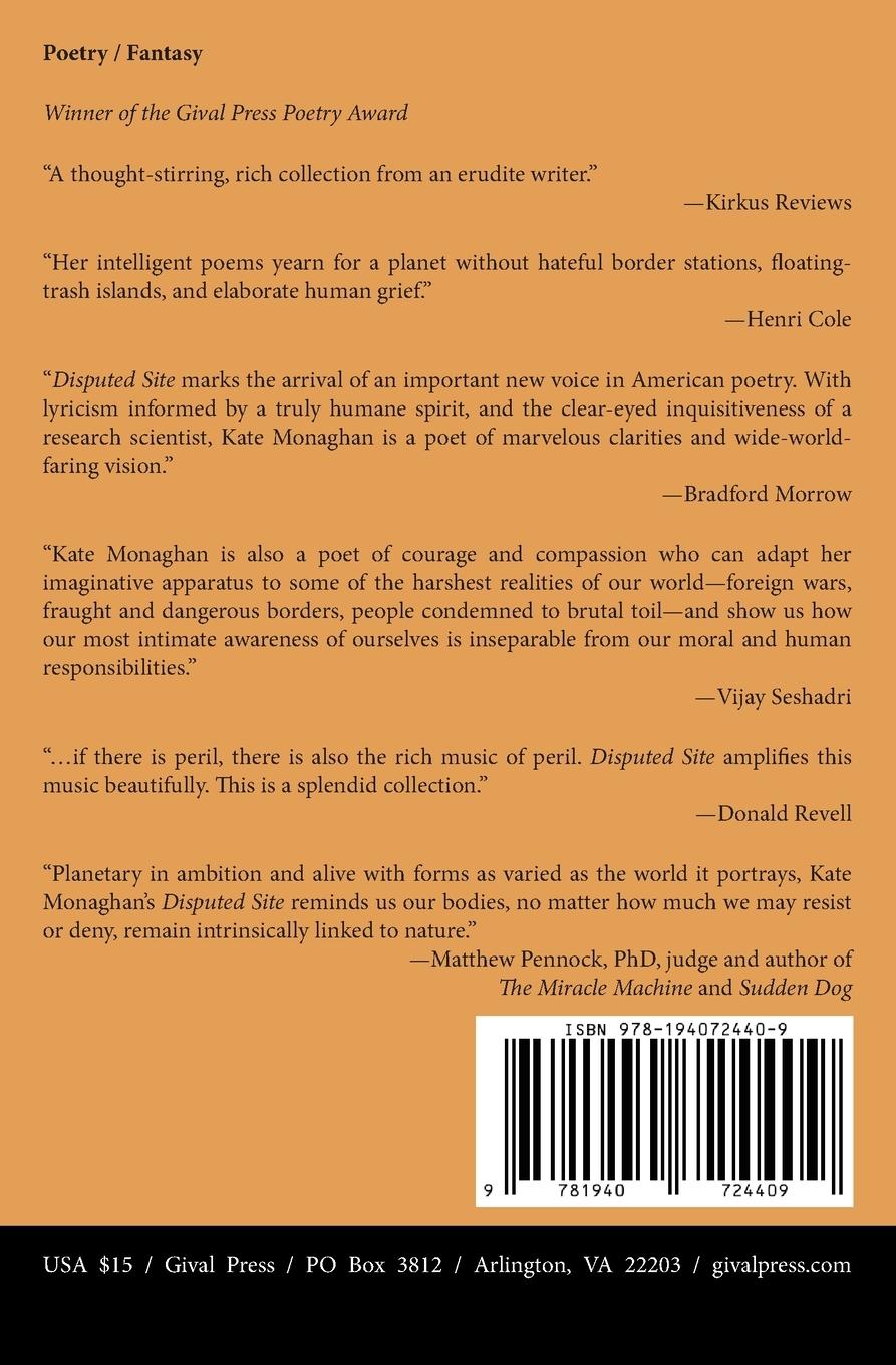 Rückseitencover Disputed Site