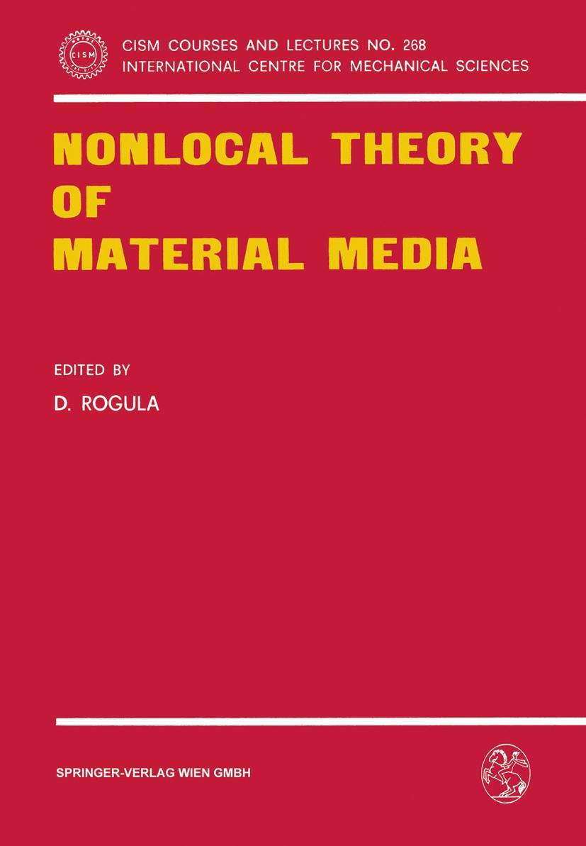 Vorderes Coverbild Nonlocal Theory of Material Media