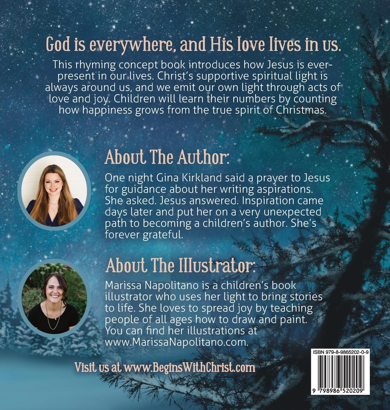 Rückseitencover Christmas Begins With Christ