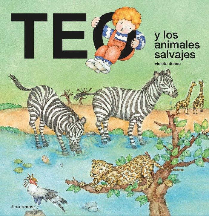 Vorderes Coverbild Teo y los animales salvajes