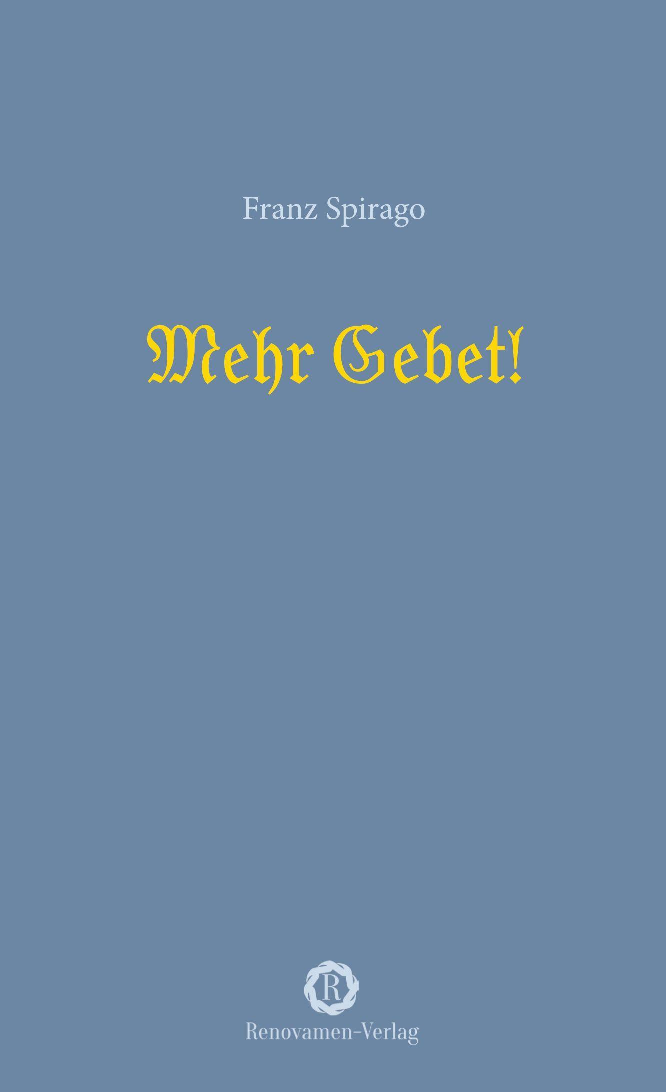 Vorderes Coverbild Mehr Gebet!
