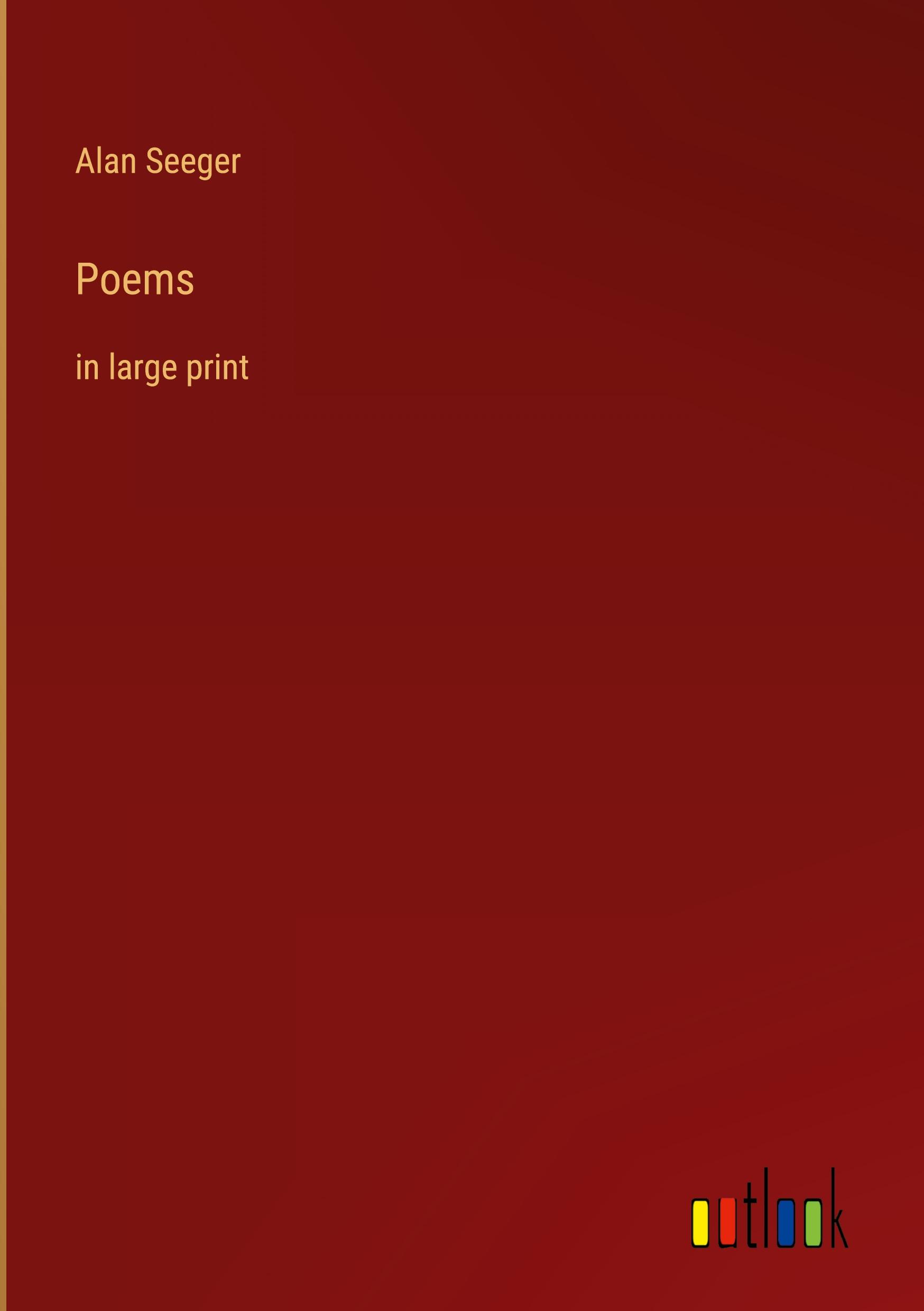 Vorderes Coverbild Poems