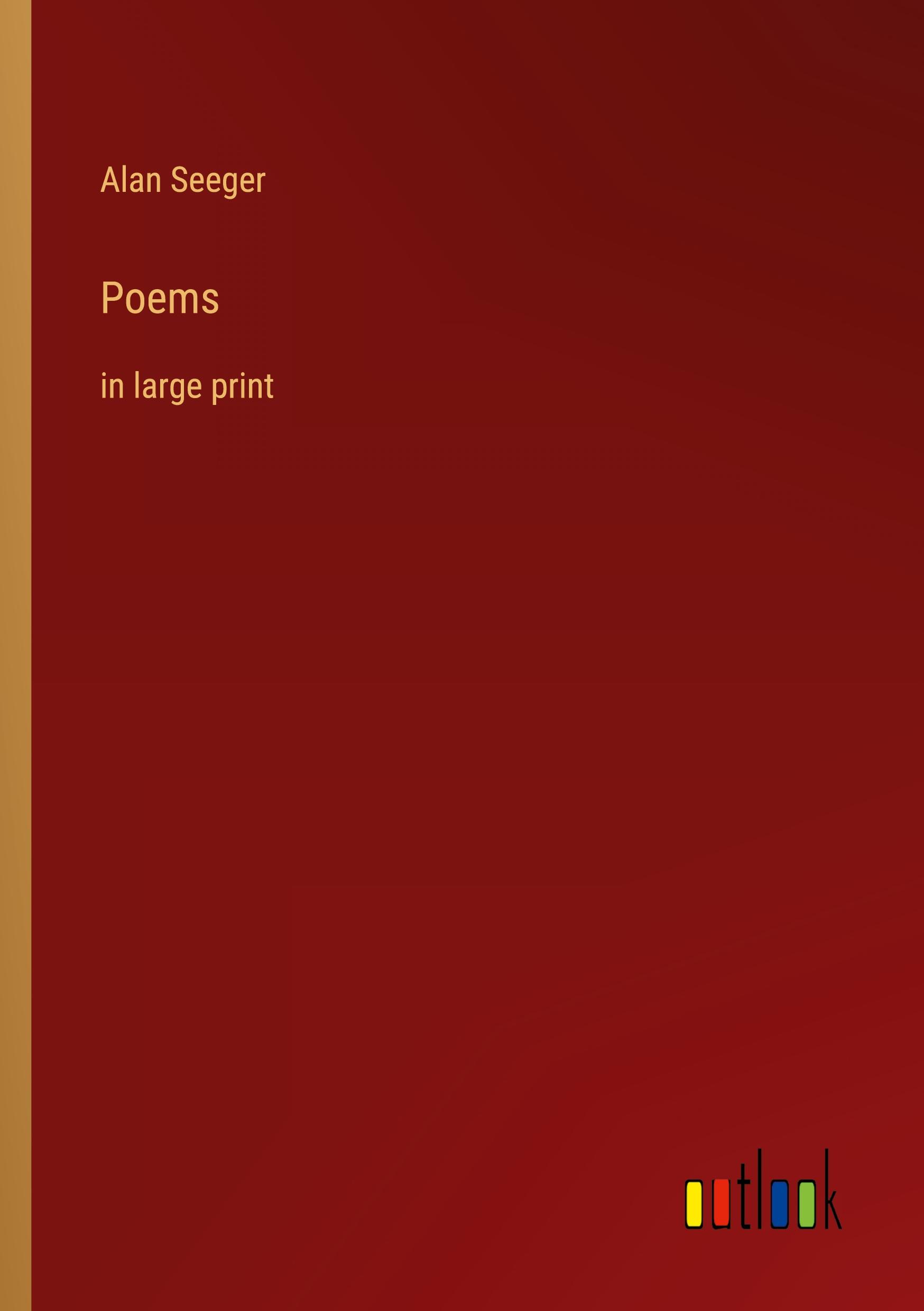 Vorderes Coverbild Poems