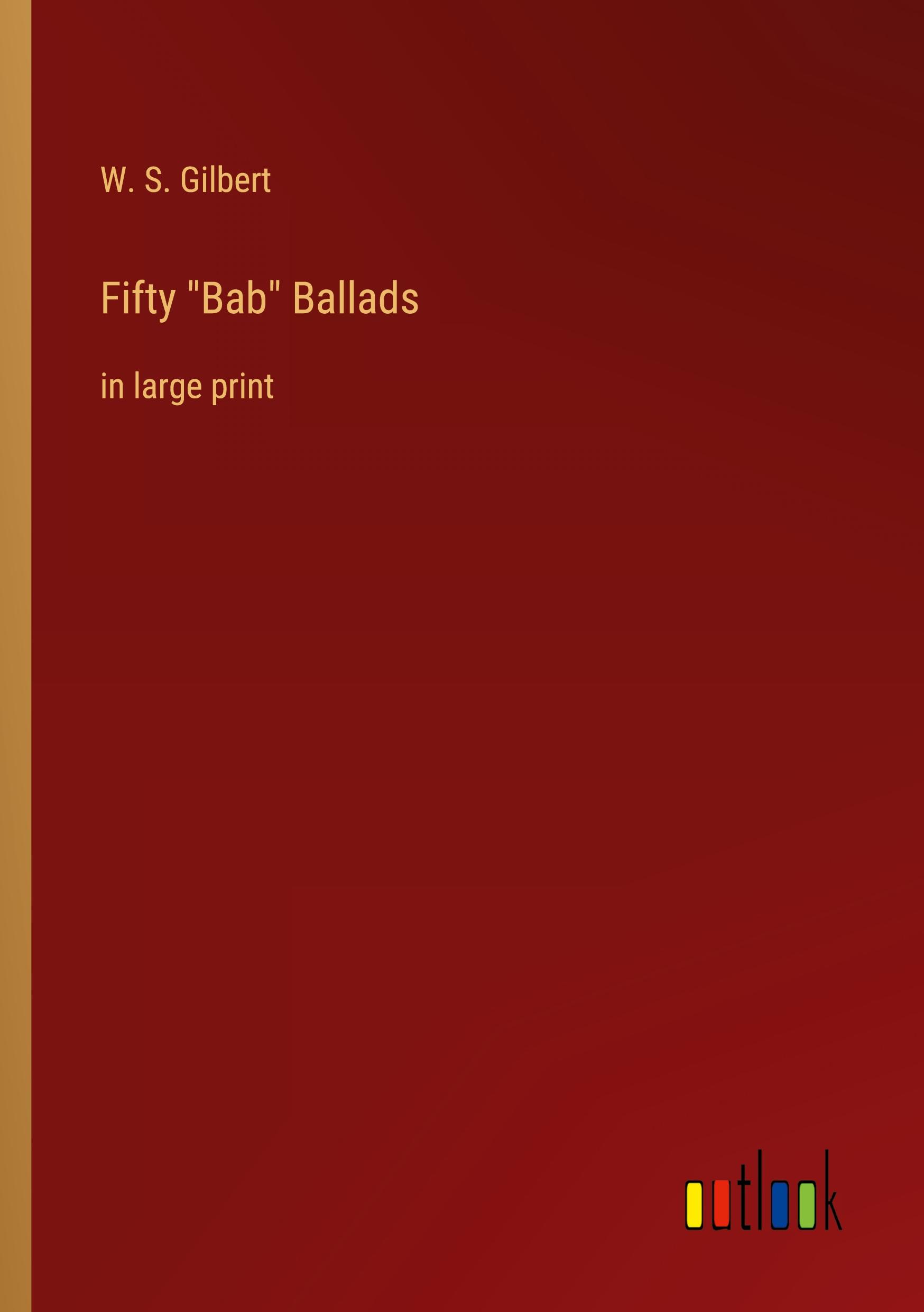 Vorderes Coverbild Fifty "Bab" Ballads
