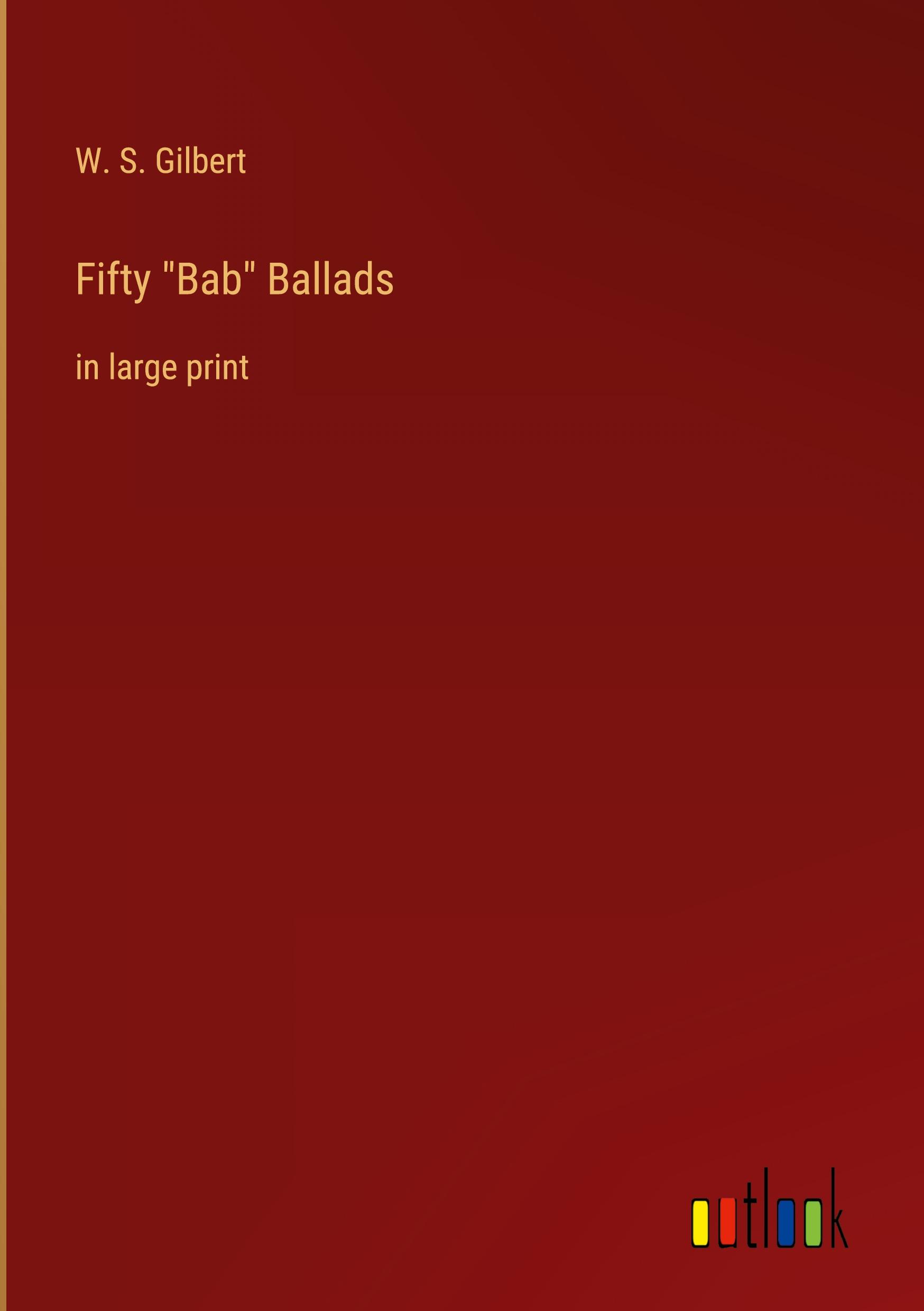Vorderes Coverbild Fifty "Bab" Ballads