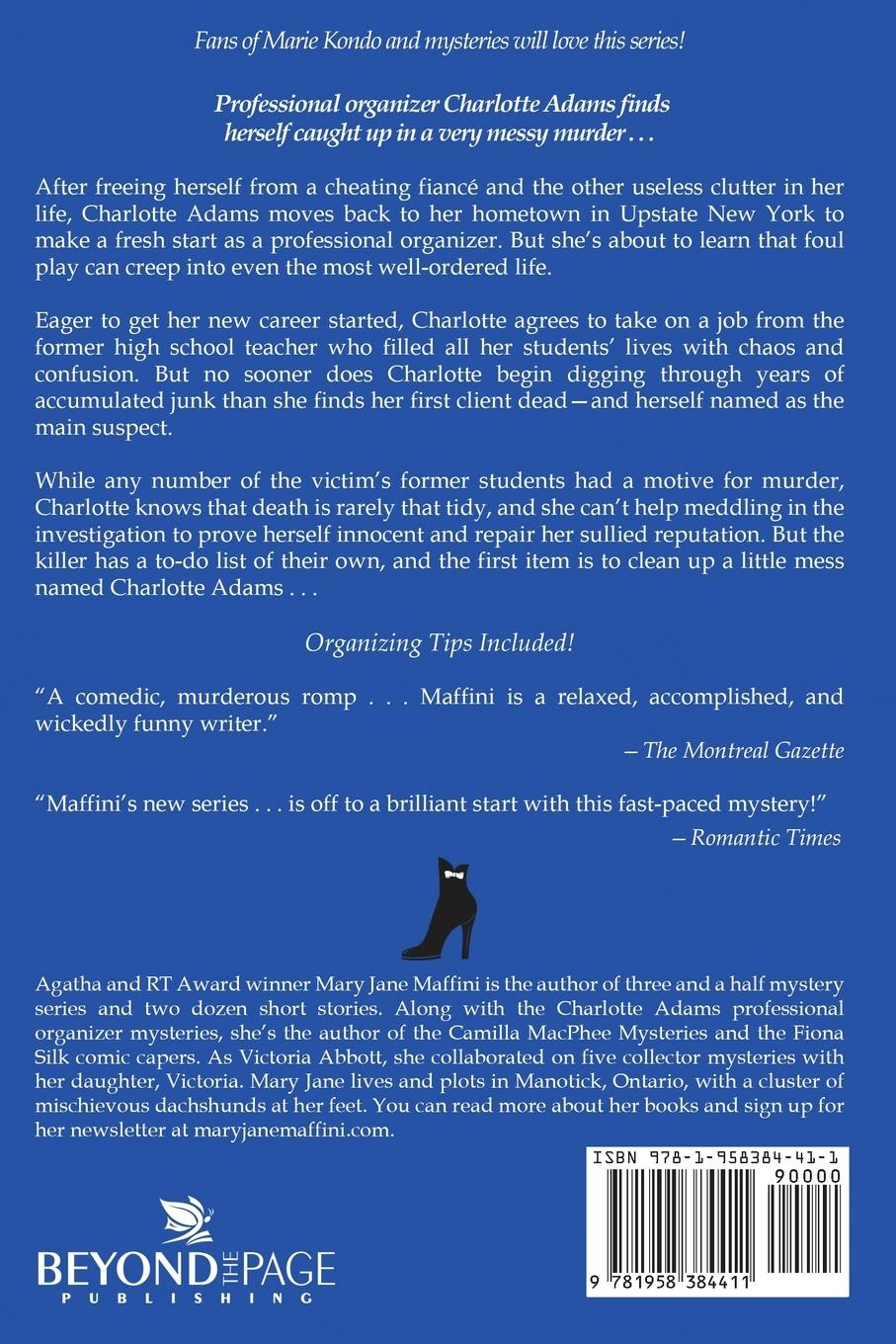 Rückseitencover Organize Your Corpses