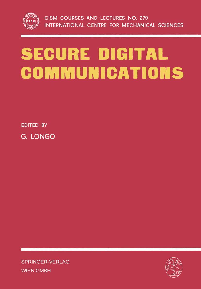 Vorderes Coverbild Secure Digital Communications