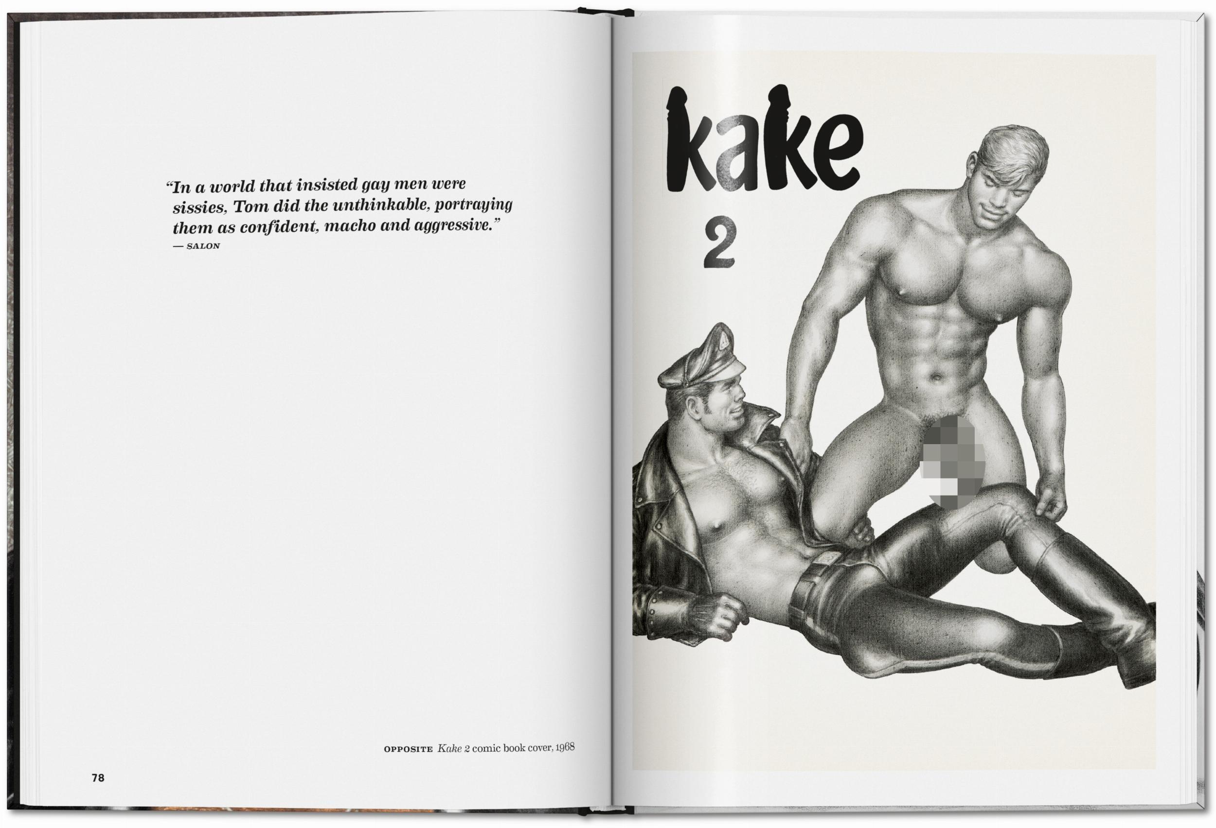 Beispielinhalt (Bild) The Little Book of Tom. Bikers