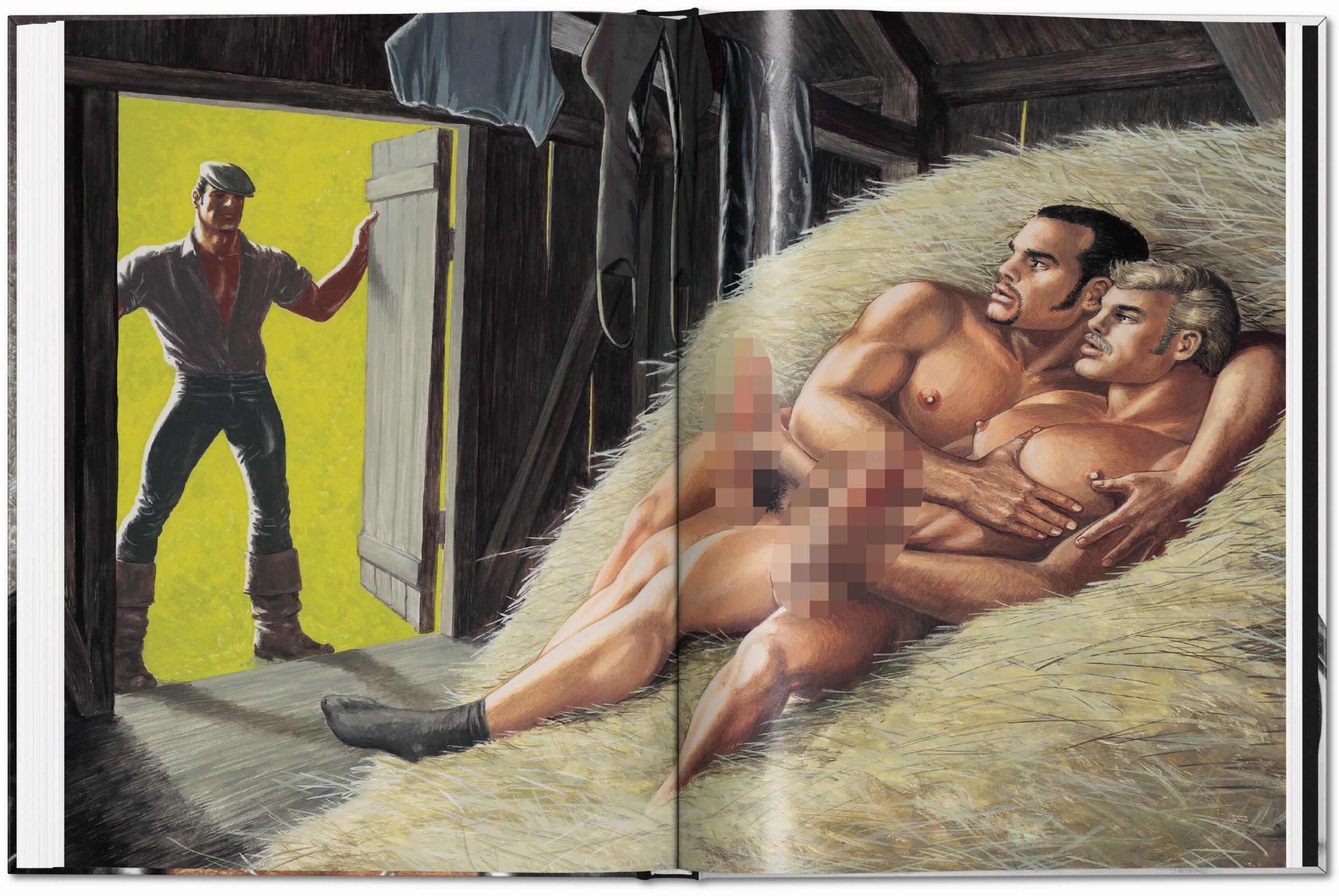 Beispielinhalt (Bild) The Little Book of Tom. Bikers