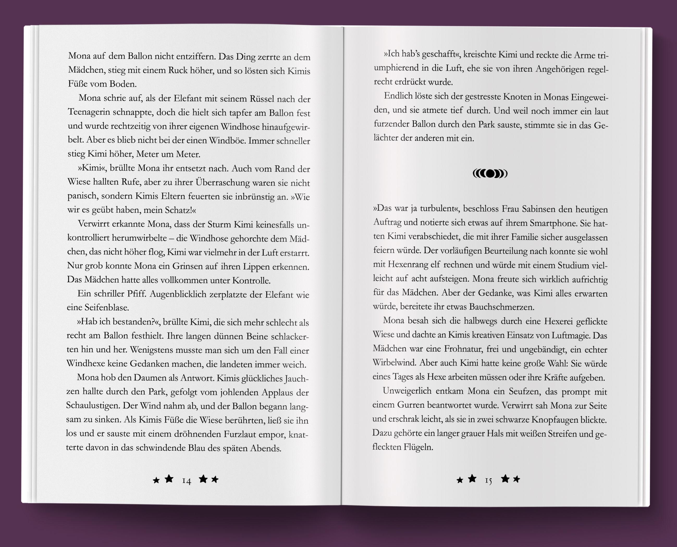 Beispielinhalt (Bild) Mona - Zwischen Himmel und Hölle