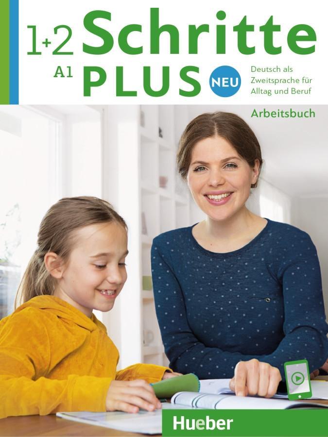 Vorderes Coverbild Schritte plus Neu 1+2.  Arbeitsbuch mit Audios online