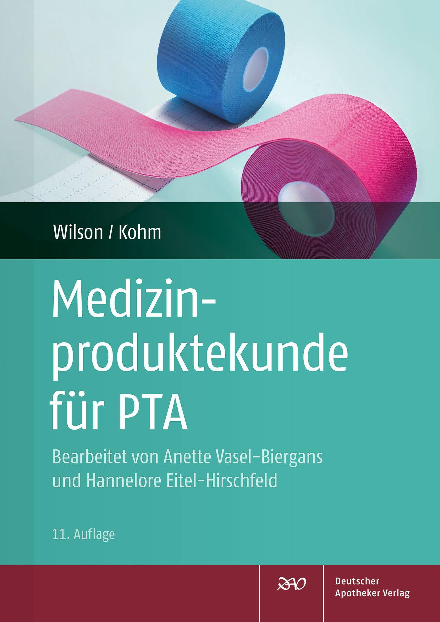 Vorderes Coverbild Medizinproduktekunde für PTA