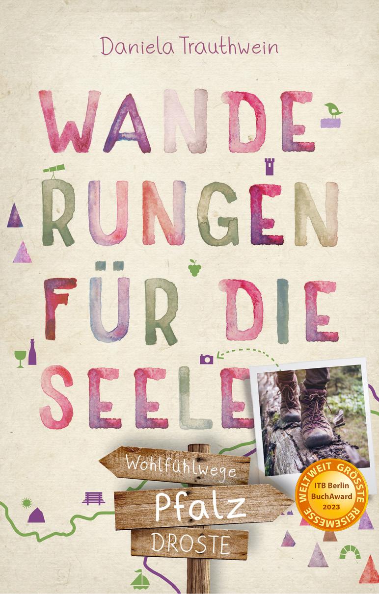 Vorderes Coverbild Pfalz. Wanderungen für die Seele