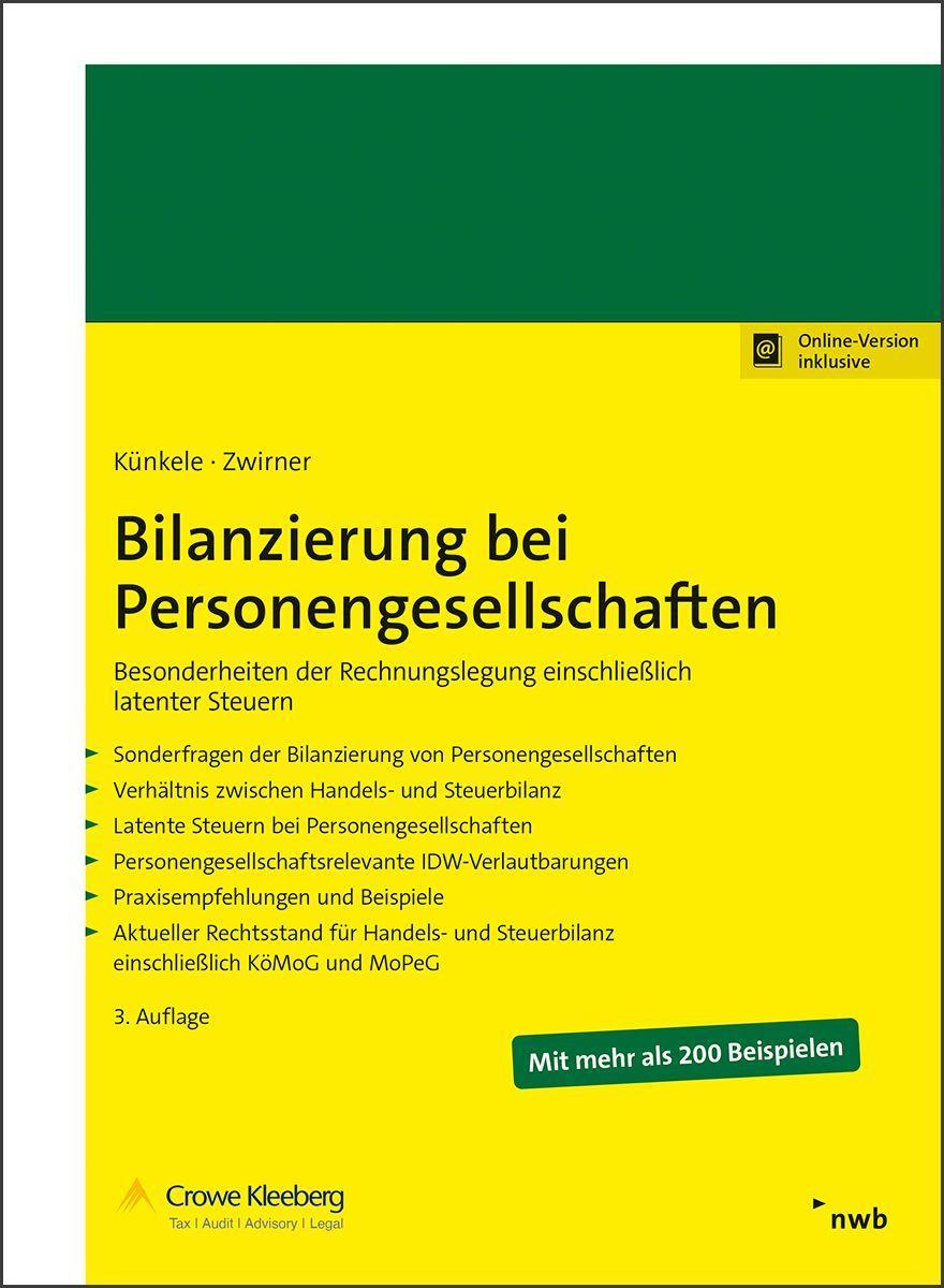 Vorderes Coverbild Bilanzierung bei Personengesellschaften
