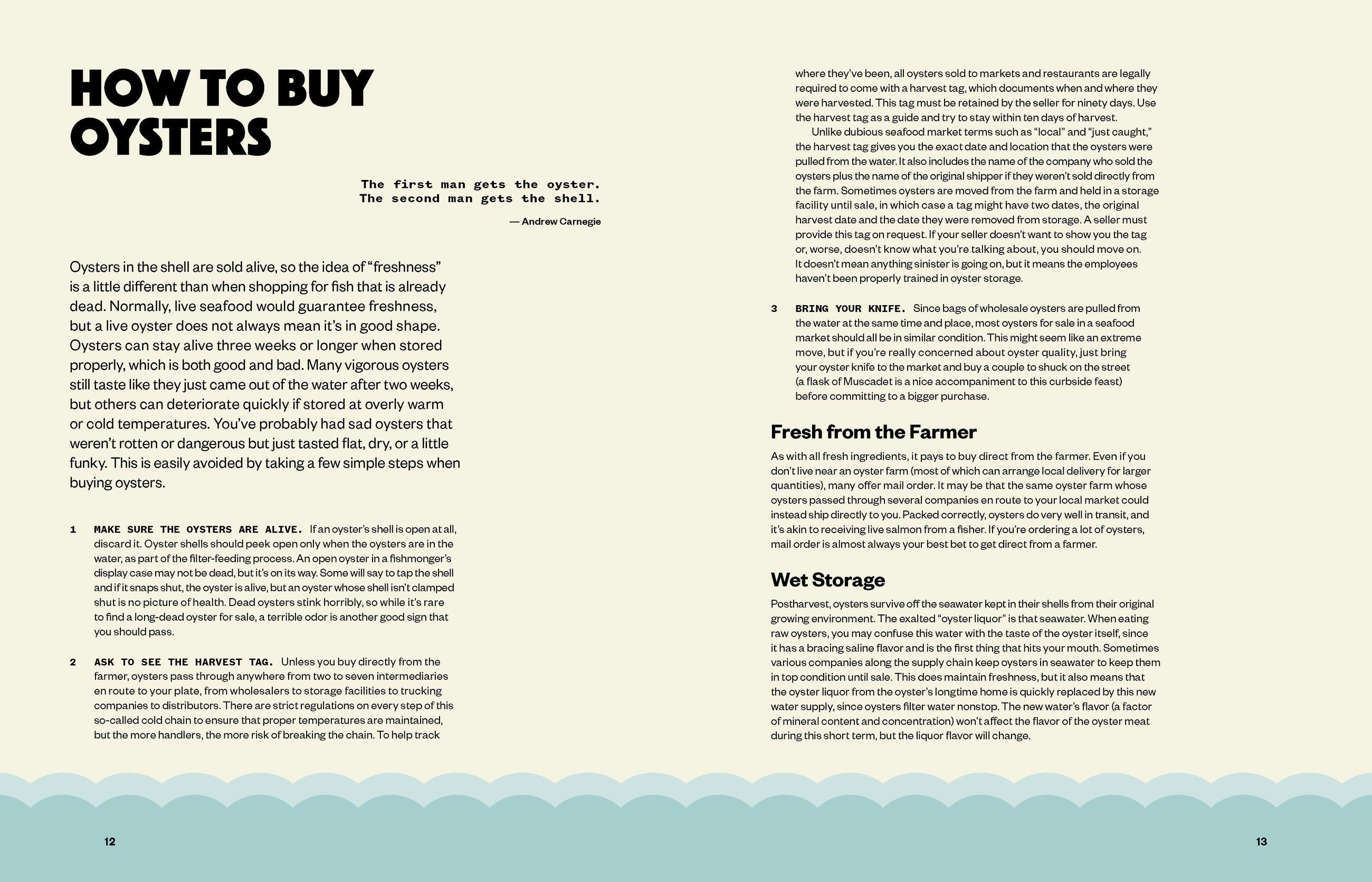 Beispielinhalt (Bild) The Joy of Oysters