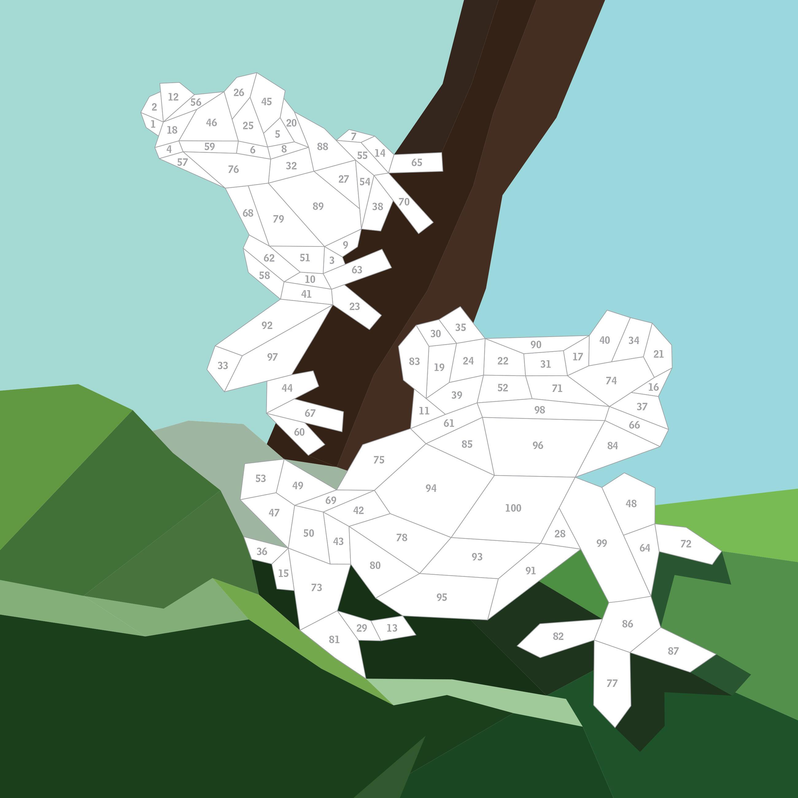 Beispielinhalt (Bild) Paint by Sticker Kids: Pets