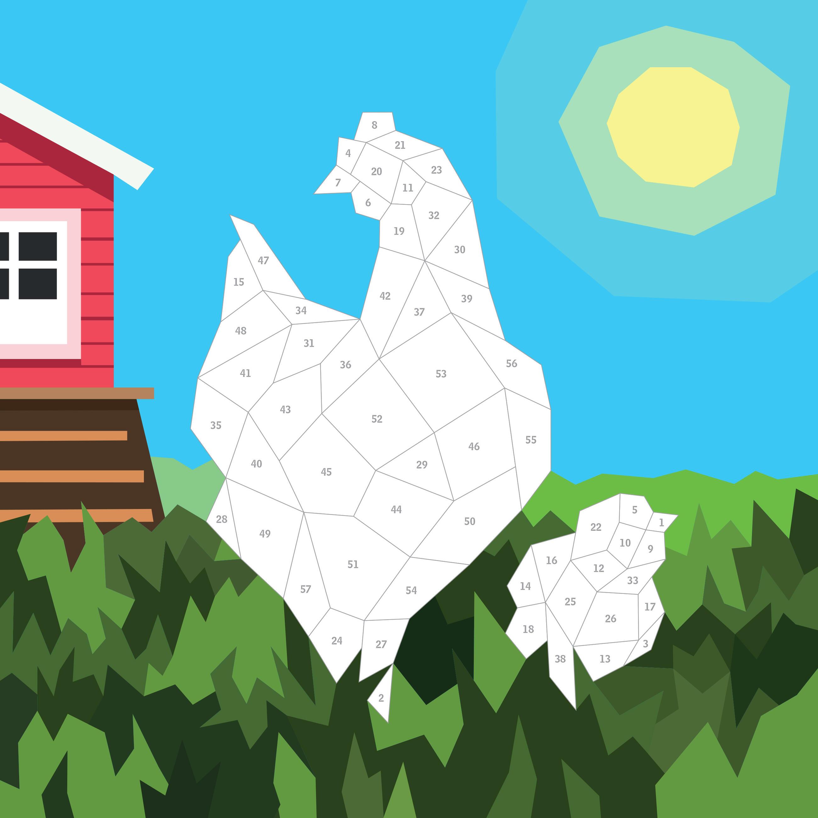 Beispielinhalt (Bild) Paint by Sticker Kids: Pets