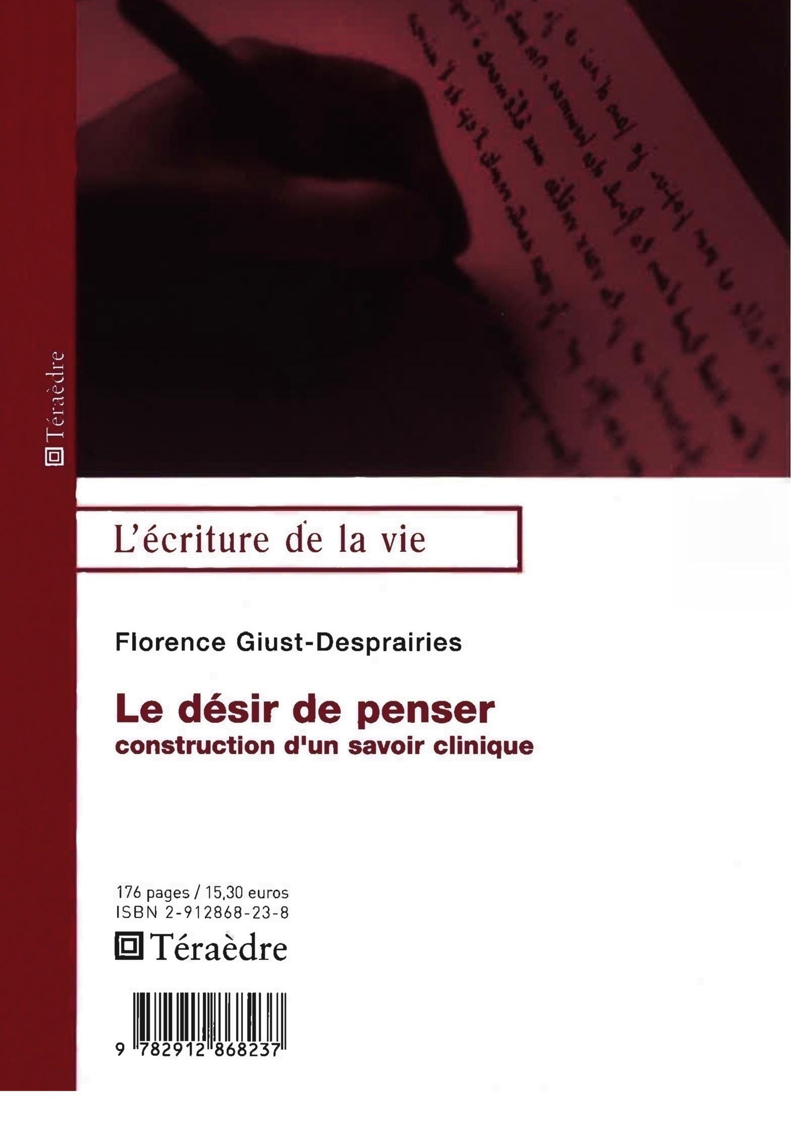 Vorderes Coverbild Désir de penser