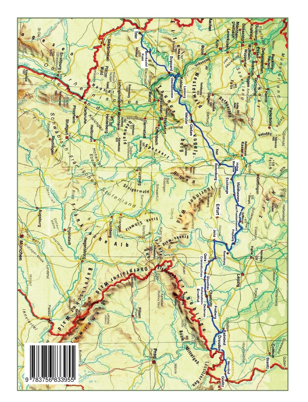 Rückseitencover Auf dem Jakobsweg