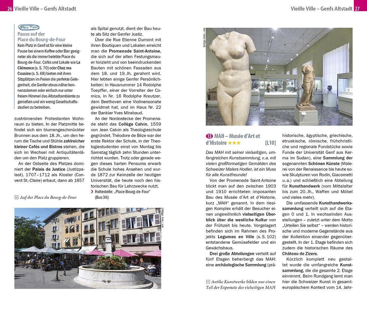 Beispielinhalt (Bild) Reise Know-How CityTrip Genf