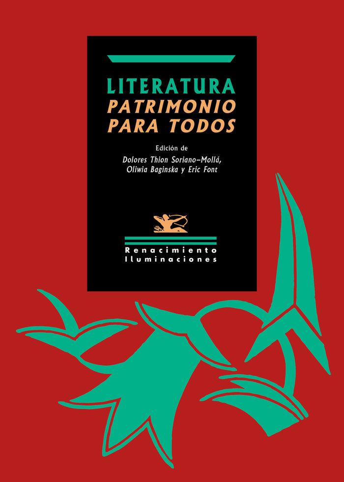 Vorderes Coverbild Literatura : patrimonio para todos