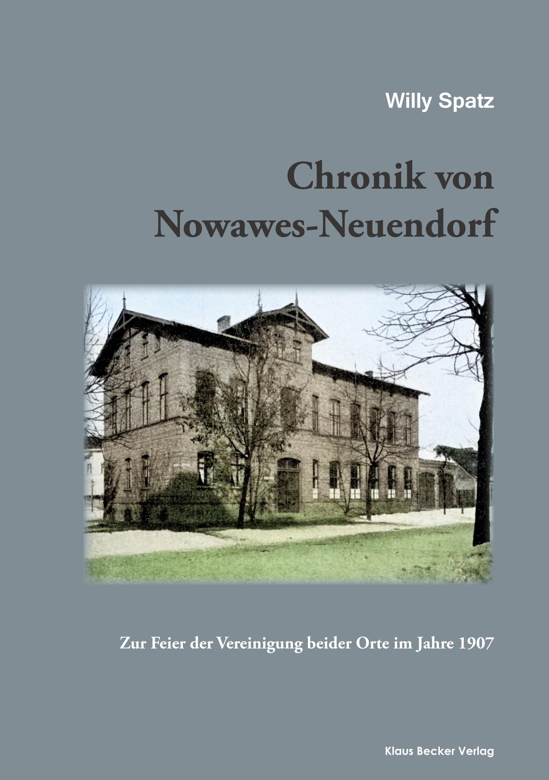 Vorderes Coverbild Chronik von Nowawes-Neuendorf; History of Nowawes-Neuendorf