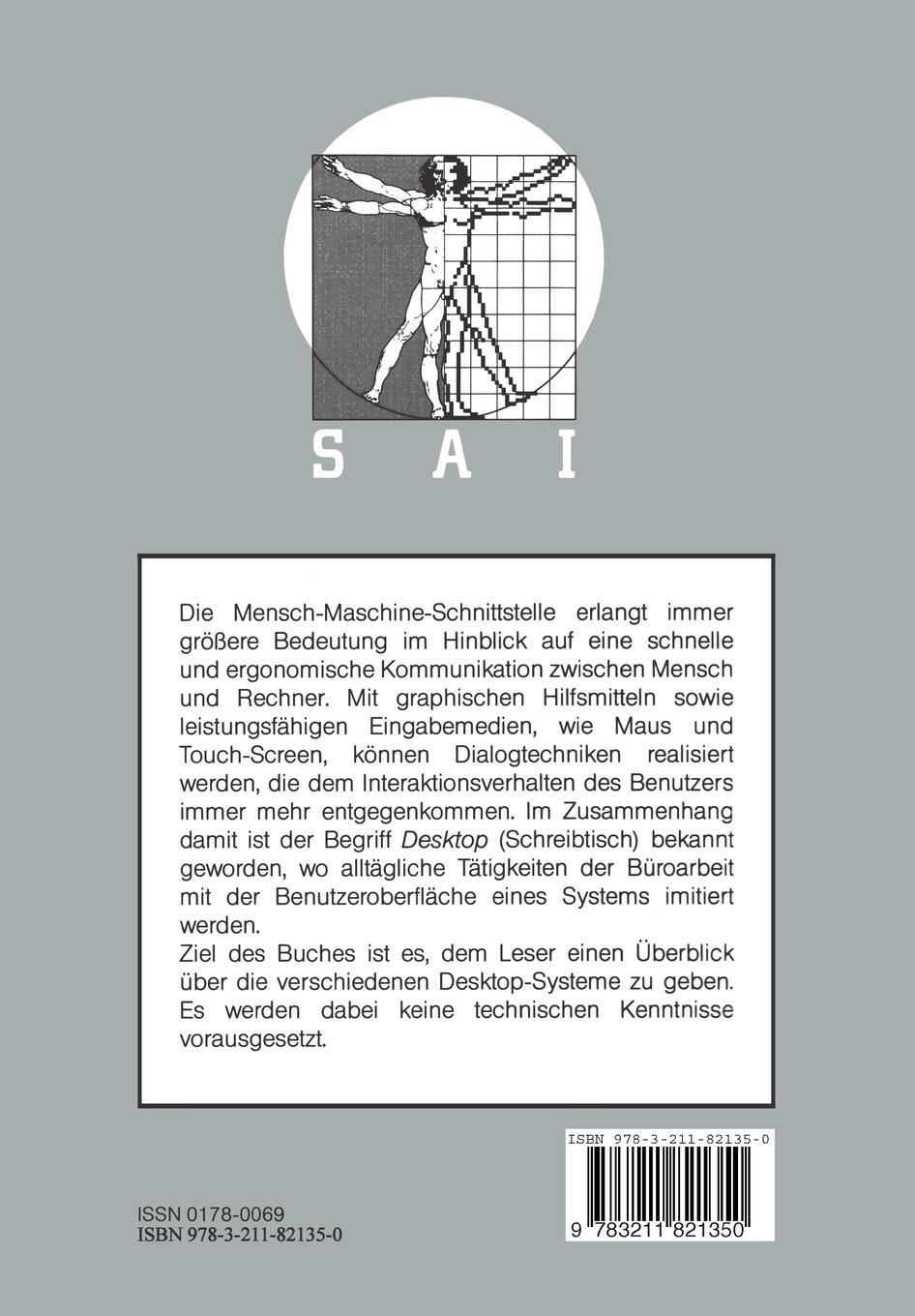 Rückseitencover Desktop als Mensch-Maschine-Schnittstelle