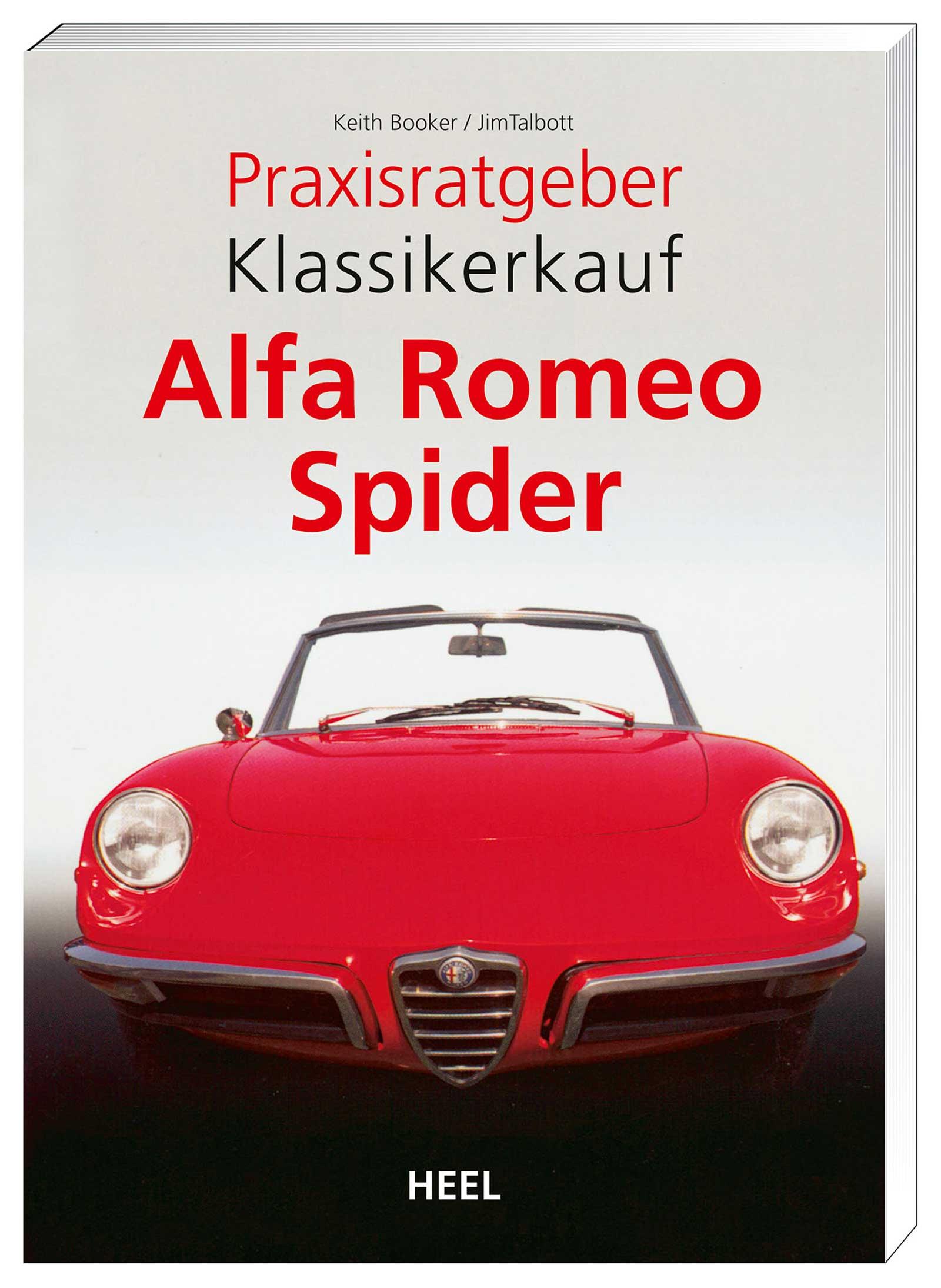 Vorderes Coverbild Praxisratgeber Klassikerkauf: Alfa Romeo Spider