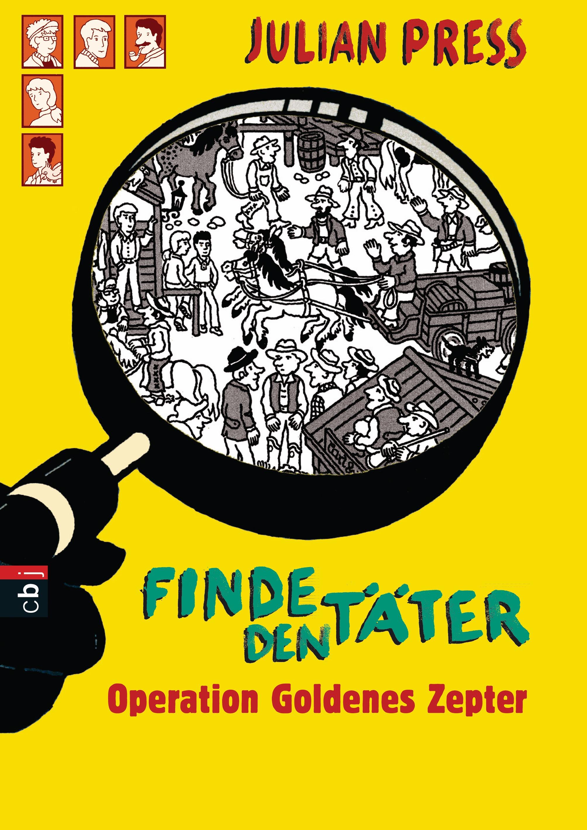 Vorderes Coverbild Finde den Täter - Operation goldenes Zepter