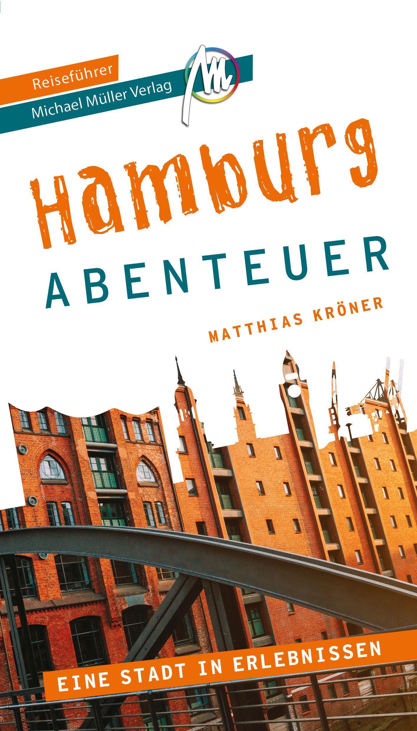Vorderes Coverbild Hamburg - Abenteuer Reiseführer Michael Müller Verlag