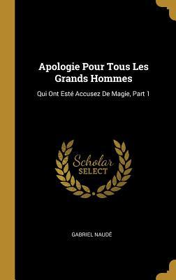 Vorderes Coverbild Apologie Pour Tous Les Grands Hommes