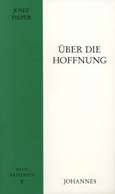 Vorderes Coverbild Über die Hoffnung