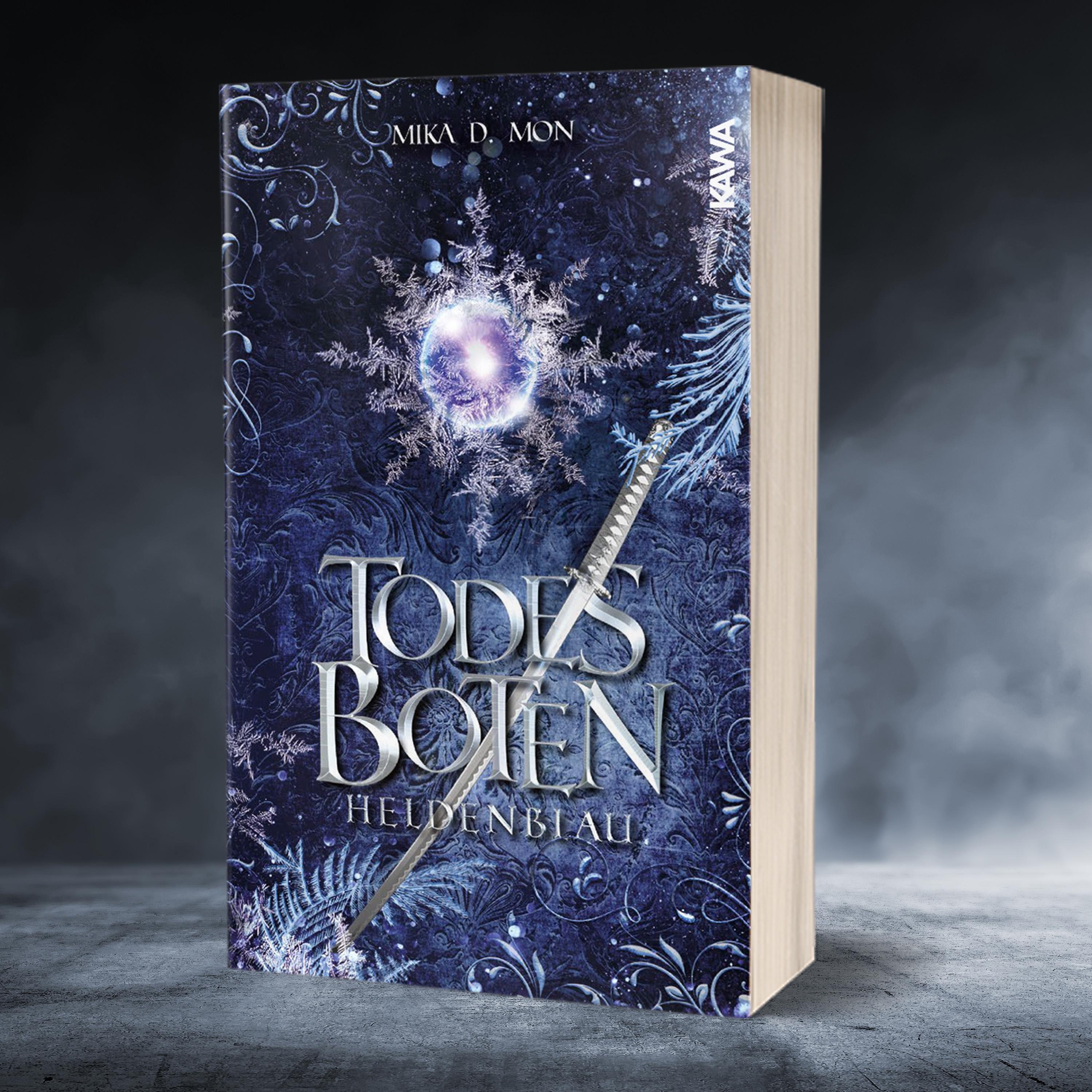 Beispielinhalt (Bild) Todesboten - Heldenblau (Band 3)