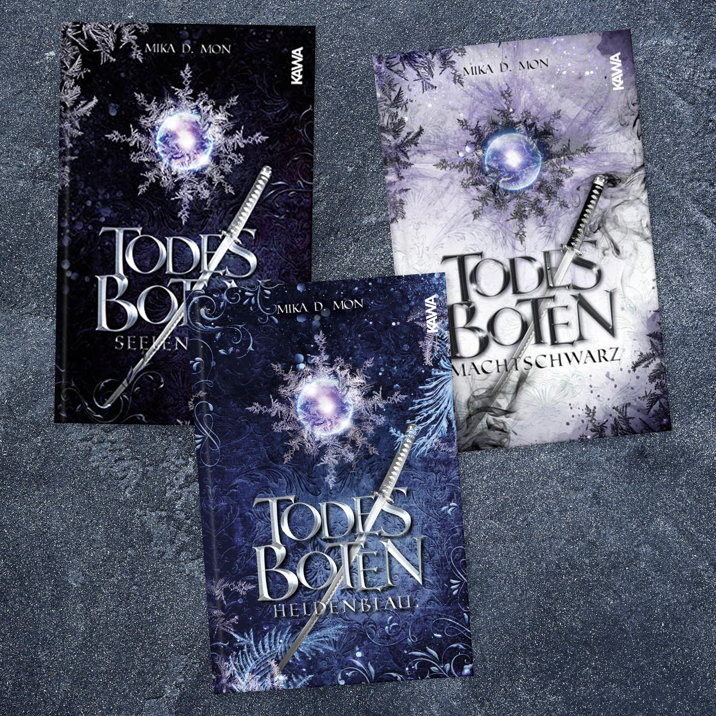 Beispielinhalt (Bild) Todesboten - Heldenblau (Band 3)