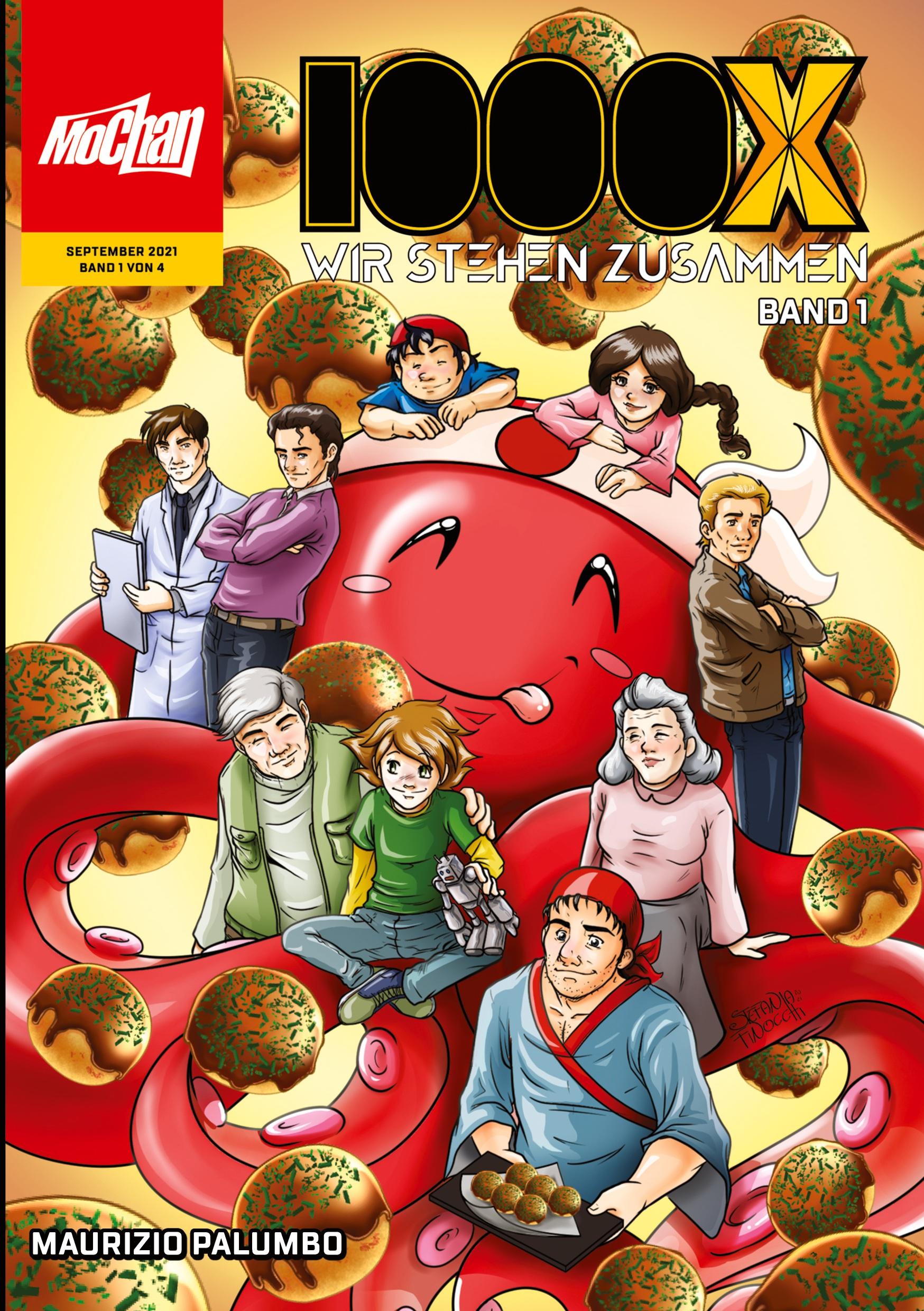 Vorderes Coverbild 1000X Wir stehen zusammen Band 1