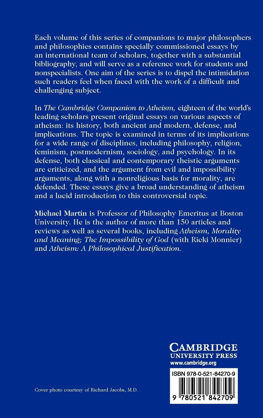 Rückseitencover The Cambridge Companion to Atheism
