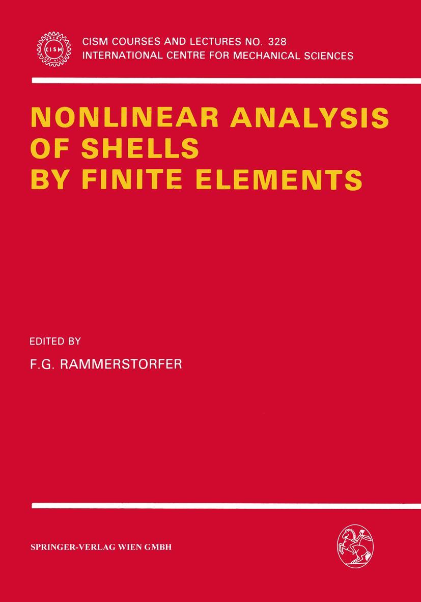 Vorderes Coverbild Nonlinear Analysis of Shells by Finite Elements