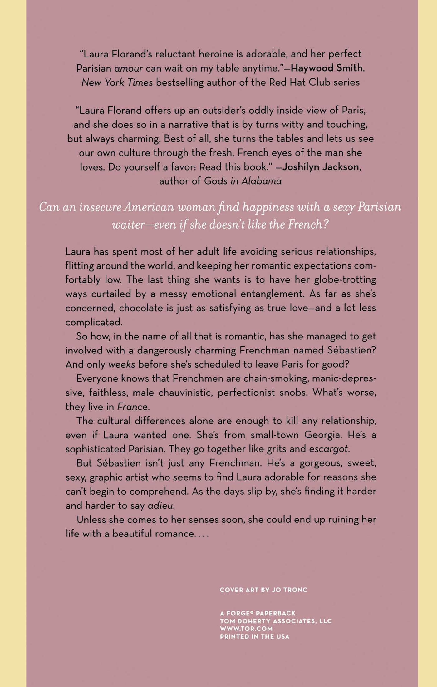 Rückseitencover Blame It on Paris