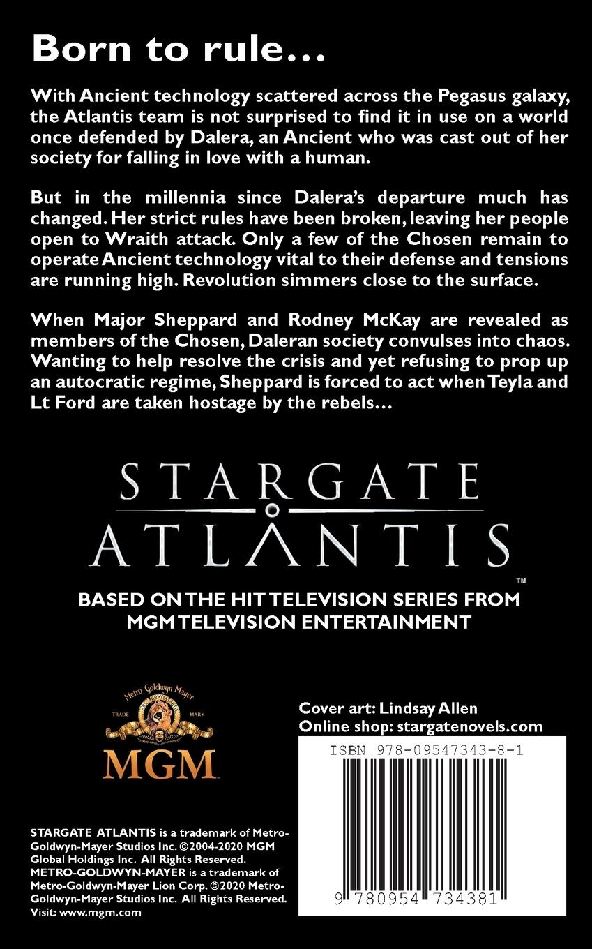 Rückseitencover STARGATE ATLANTIS The Chosen