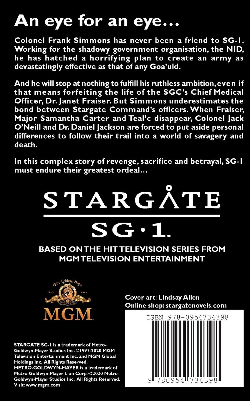 Rückseitencover STARGATE SG-1 Survival of the Fittest