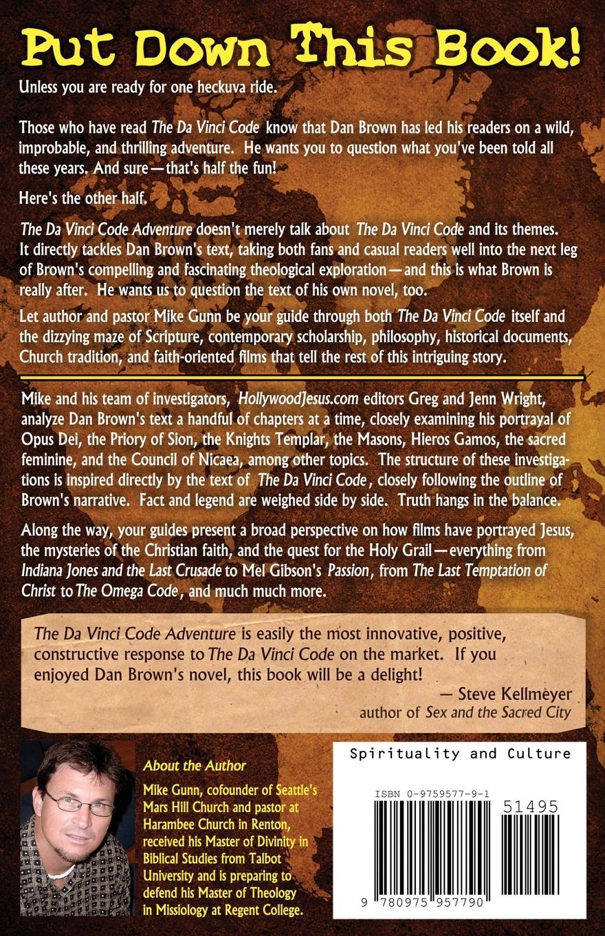 Rückseitencover The Da Vinci Code Adventure