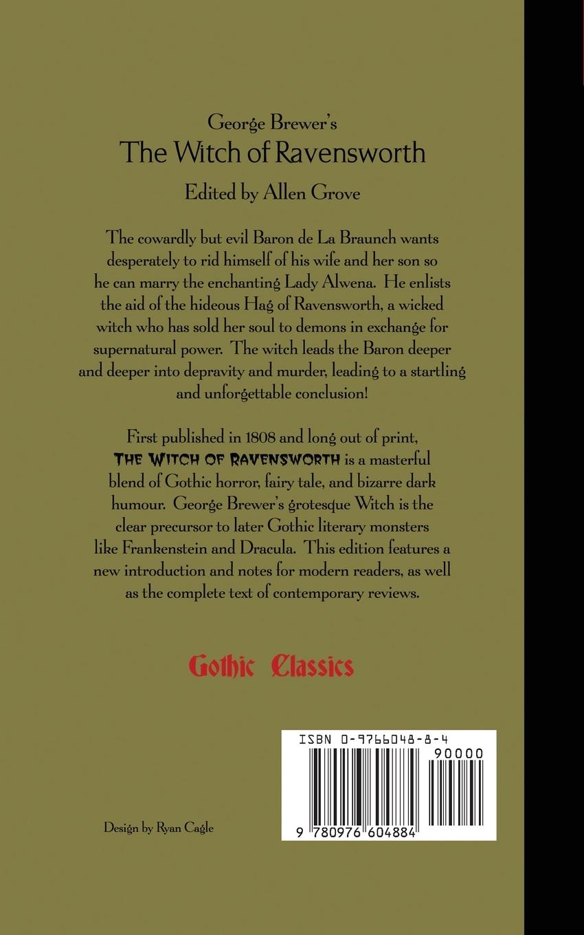 Rückseitencover The Witch of Ravensworth