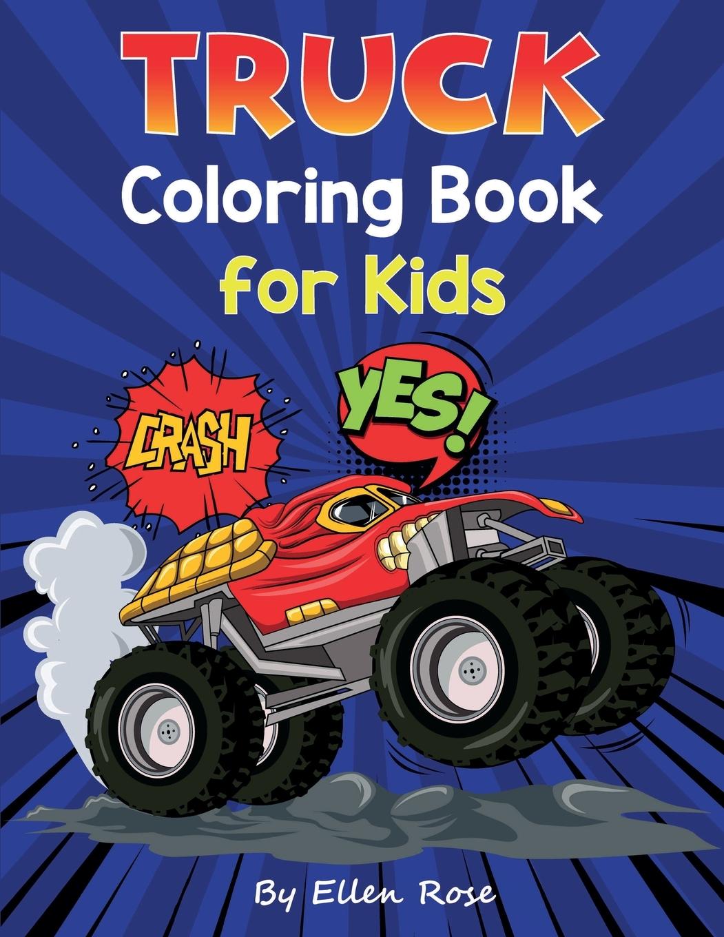 Vorderes Coverbild Truck Coloring Book for Kids