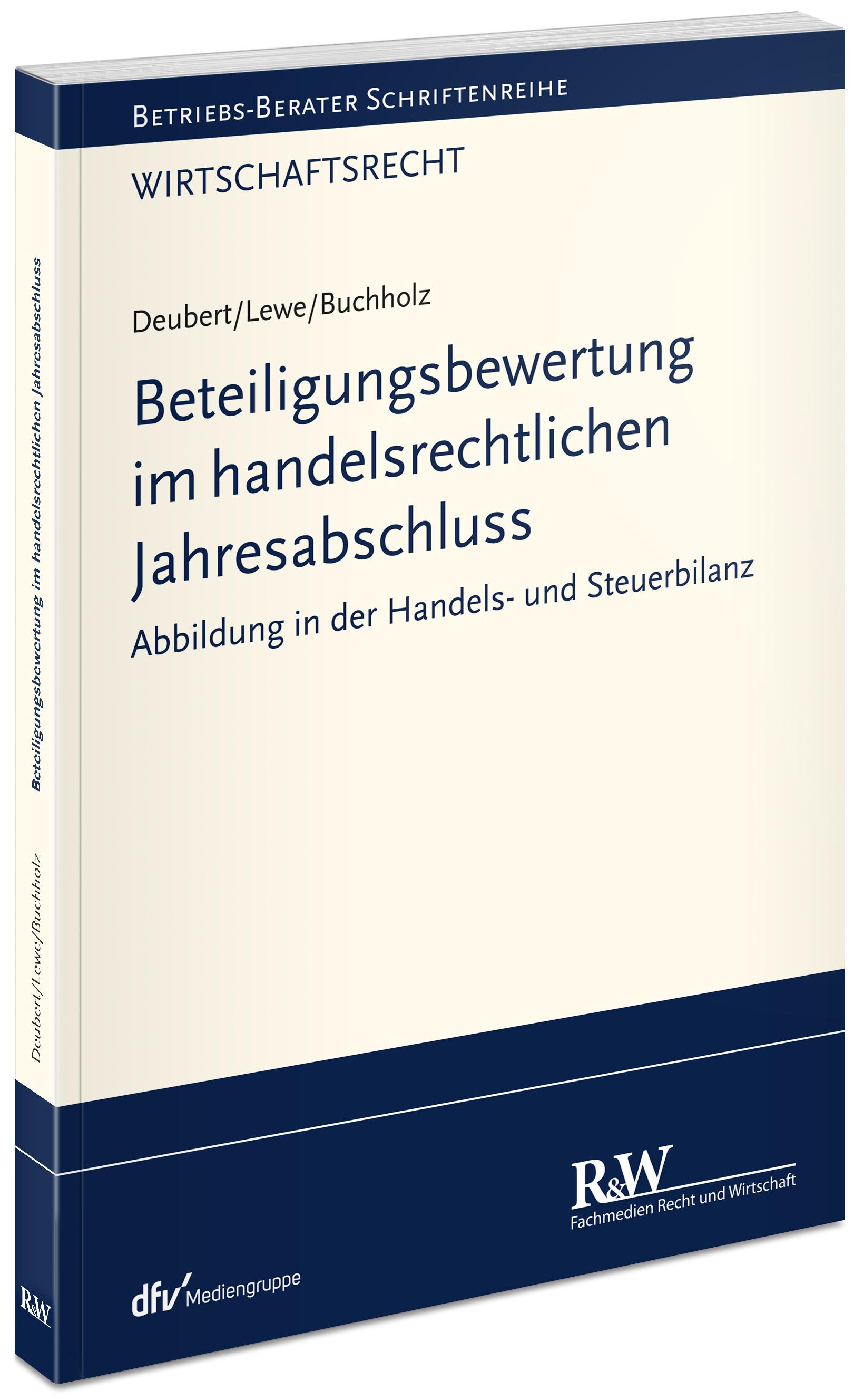 Vorderes Coverbild Beteiligungsbewertung im handelsrechtlichen Jahresabschluss