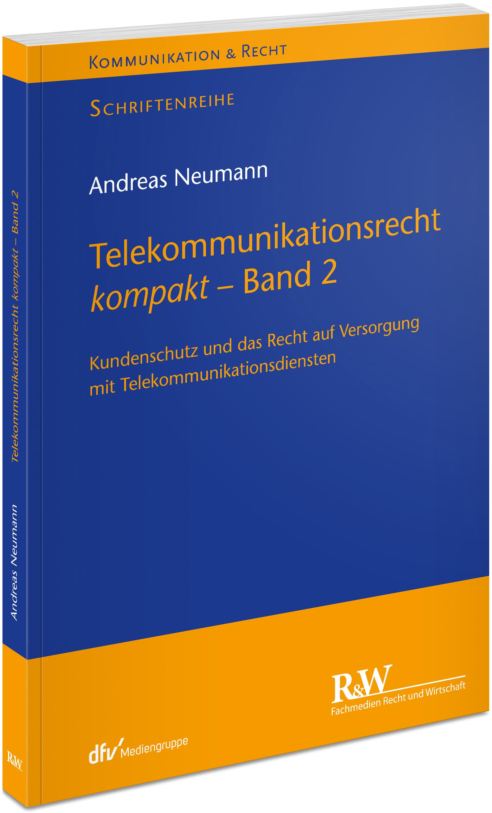 Vorderes Coverbild Telekommunikationsrecht kompakt - Band 2