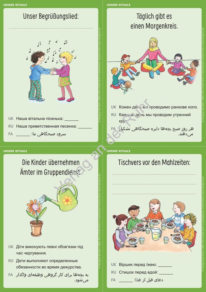 Beispielinhalt (Bild) Elterngespräche in der Kita ohne Dolmetscher